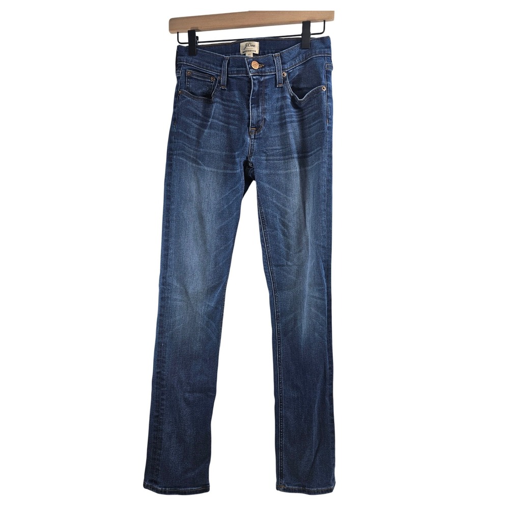J Crew Matchstick Jeans Women's Dark Wash Denim Size 25 Slim Fit